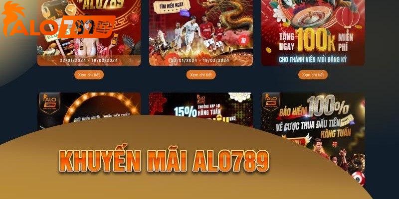 Khuyến mại ALO789 chinh phục đông đảo thành viên tham gia